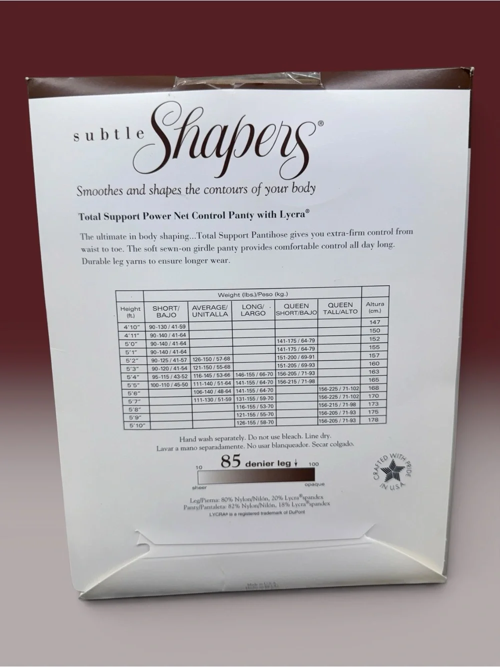 JCPenney Jacqueline Ferrar Subtle Shapers Total Support Pantyhose Average Sand